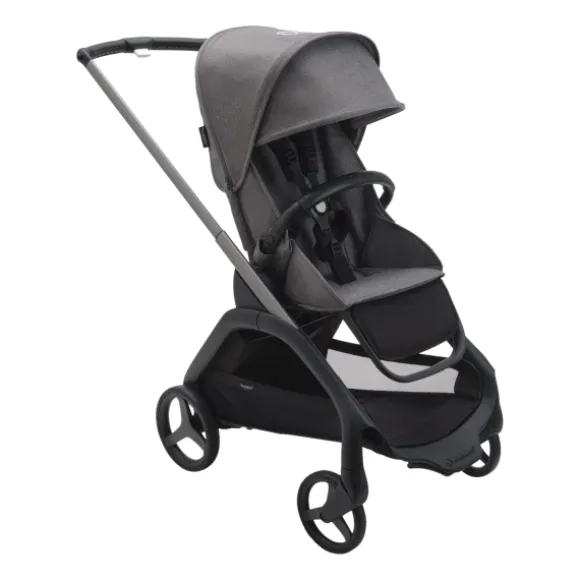 Bugaboo Wandelwagen Dragonfly Black Frame / Forest Green Zitje / Forest Green Sun Canopy