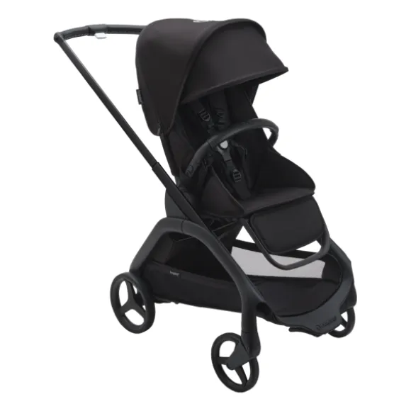 Bugaboo Wandelwagen Dragonfly Black Frame / Forest Green Zitje / Forest Green Sun Canopy