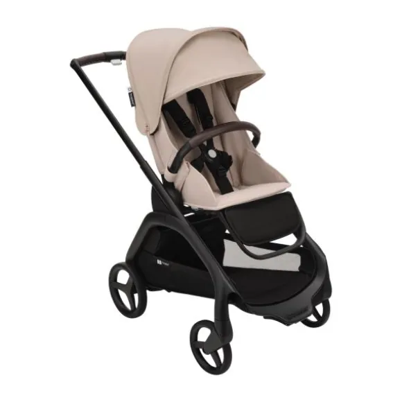 Bugaboo Wandelwagen Dragonfly Black Frame / Forest Green Zitje / Forest Green Sun Canopy