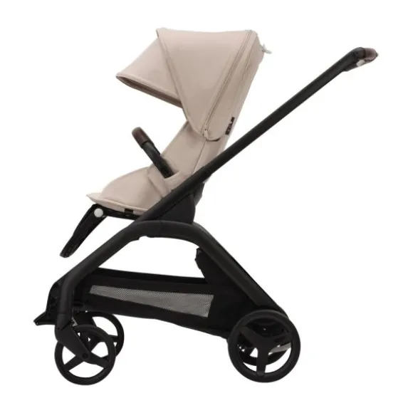Bugaboo Wandelwagen Dragonfly Black Frame / Forest Green Zitje / Forest Green Sun Canopy