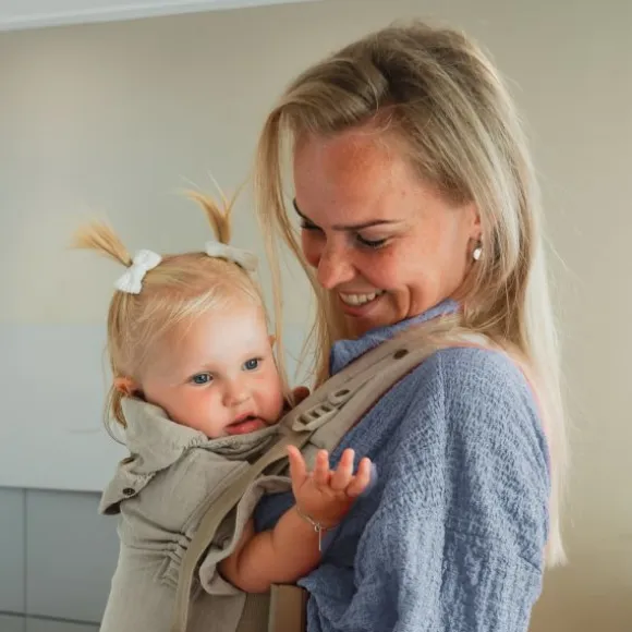 ByKay Buikdrager Click Classic Pro - Linnen - Mocca