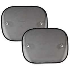 Car Point Zonnescherm Zwart (per 2 stuks)