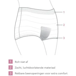 Carriwell Post Partum Netbroekjes 4st.