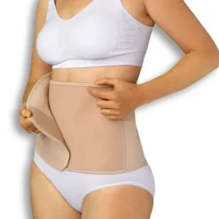 Carriwell Sluitband Belly Binder Biokatoen Honey L/XL
