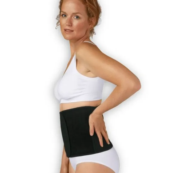Carriwell Sluitband Belly Binder Biokatoen Zwart L/XL