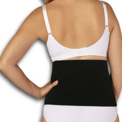 Carriwell Sluitband Belly Binder Biokatoen Zwart L/XL