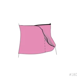 Carriwell Sluitband Belly Binder Biokatoen Zwart L/XL