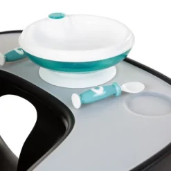 Childhome Evolu Eetblad ABS Wit +Siliconen Placemat