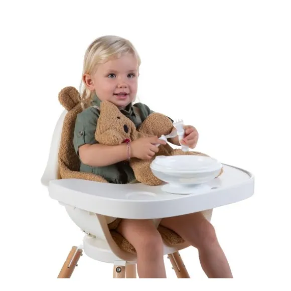 Childhome Stoelverkleiner Evolu / Ironwood Teddy Beige