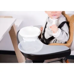 Childhome Stoelverkleiner Evolu / Ironwood Teddy Beige
