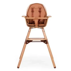 Childhome Stoelverkleiner Evolu/Evowood Leatherlook Nude