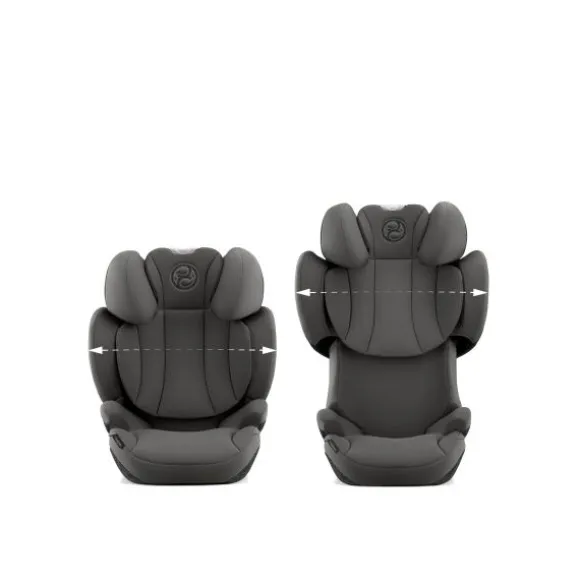 Cybex Autostoel SOLUTION T I-FIX Mirage Grey - Dark Grey