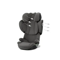 Cybex Autostoel SOLUTION T I-FIX Mirage Grey - Dark Grey