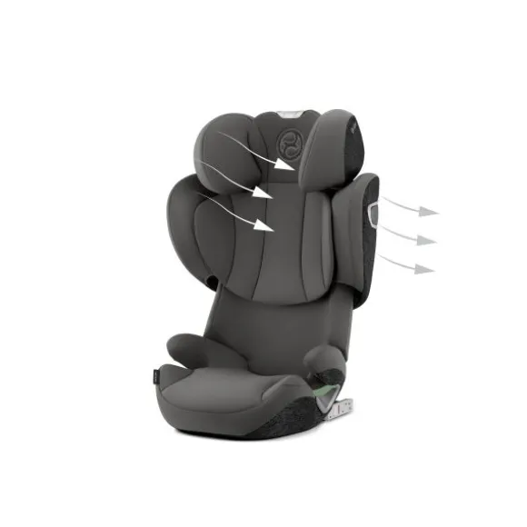 Cybex Autostoel SOLUTION T I-FIX Mirage Grey - Dark Grey