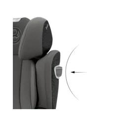 Cybex Autostoel SOLUTION T I-FIX Mirage Grey - Dark Grey