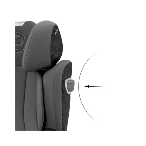 Cybex Autostoel SOLUTION T I-FIX Mirage Grey - Dark Grey