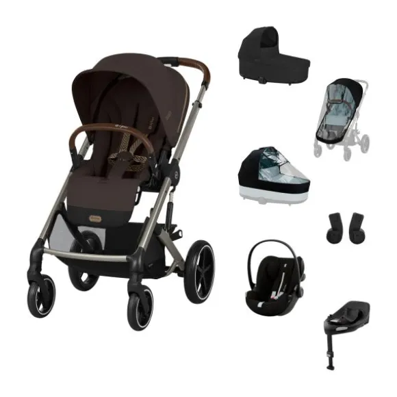 Cybex Balios 3-in-1 Kinderwagen Set XL - Almond Beige/Beige