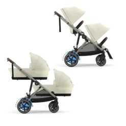 Cybex Duowagen Gazelle S Seashell Beige - Light Beige