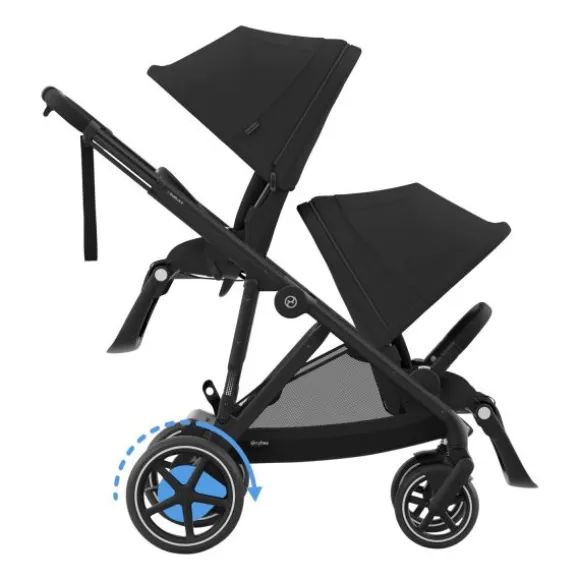 Cybex E-Gazelle S DUO kinderwagen 3-in-1 Almond Beige / Beige