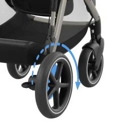 Cybex E-Gazelle S DUO kinderwagen 3-in-1 Almond Beige / Beige