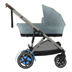 Cybex E-Gazelle S DUO kinderwagen 3-in-1 Almond Beige / Beige