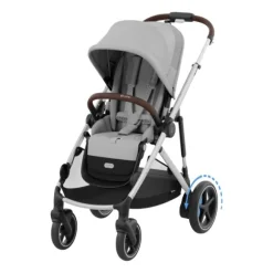 Cybex E-Gazelle S Kinderwagen 2-in-1  met reiswieg Almond Beige / Beige