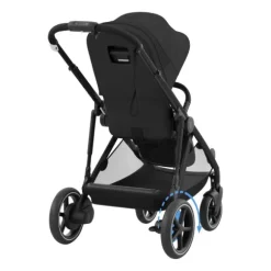 Cybex E-Gazelle S Kinderwagen 2-in-1  met reiswieg Almond Beige / Beige