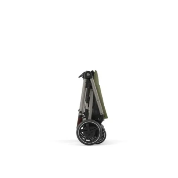 Cybex E-Gazelle S Twin-Kinderwagen Almond Beige / Beige