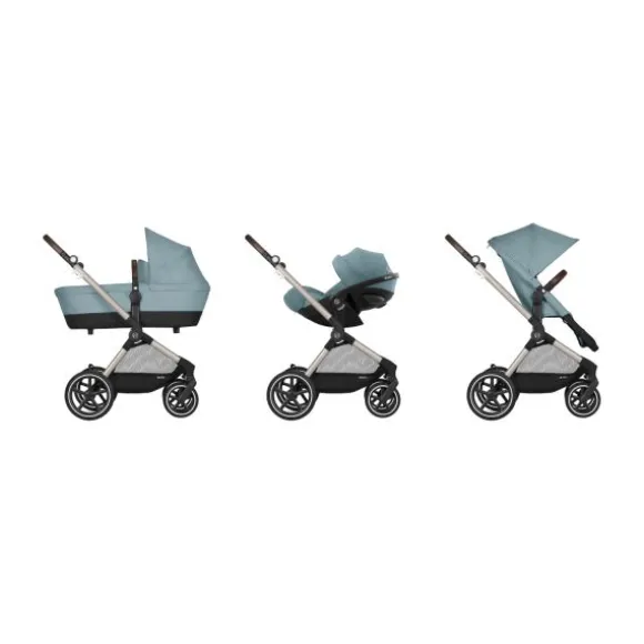 Cybex EOS Lux Kinderwagen 2-in-1 - Seashell Beige / Light Beige