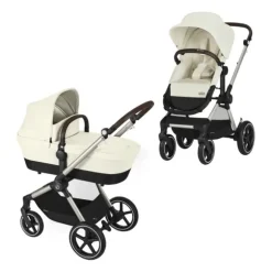 Cybex EOS Lux Kinderwagen 2-in-1 - Seashell Beige / Light Beige