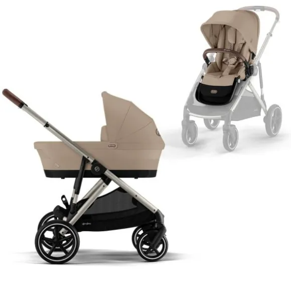 Cybex Kinderwagen Gazelle S Seashell Beige - Light Beige