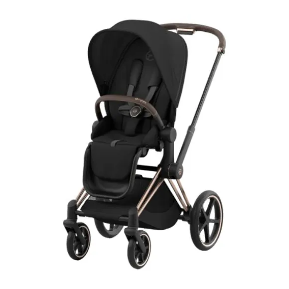 Cybex Kinderwagen 2-in-1 e-Priam 4 Rosegold - Cozy Beige