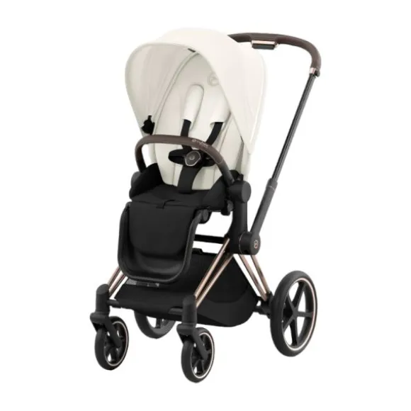 Cybex Kinderwagen 2-in-1 e-Priam 4 Rosegold - Cozy Beige