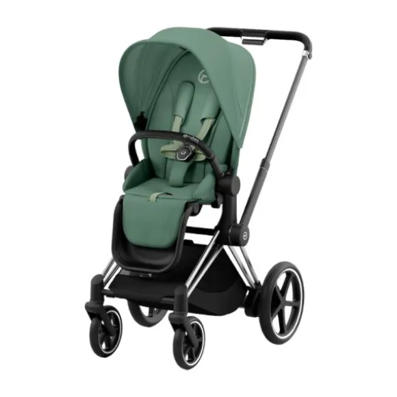 Cybex Kinderwagen 2-in-1 e-Priam 4 Chrome Black / Chrome - Cozy Beige