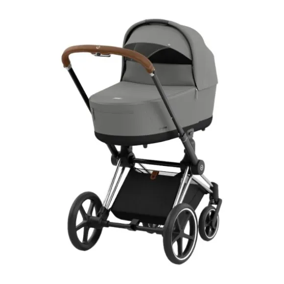 Cybex Kinderwagen 2-in-1 e-Priam 4 Chrome Brown / Chrome - Cozy Beige