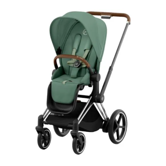 Cybex Kinderwagen 2-in-1 e-Priam 4 Chrome Brown / Chrome - Cozy Beige