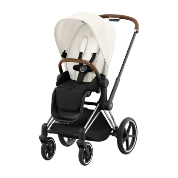 Cybex Kinderwagen 2-in-1 e-Priam 4 Chrome Brown / Chrome - Cozy Beige