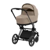 Cybex Kinderwagen 2-in-1 Priam 4 Matt Black - Cozy Beige
