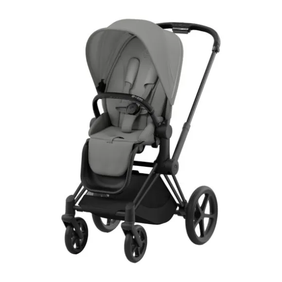 Cybex Kinderwagen 2-in-1 Priam 4 Matt Black - Cozy Beige