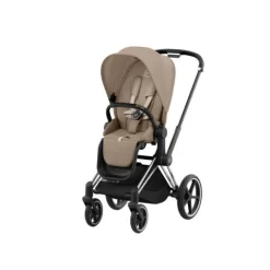 Cybex Kinderwagen 2-in-1 Priam 4 Chrome Black / Chrome - Cozy Beige