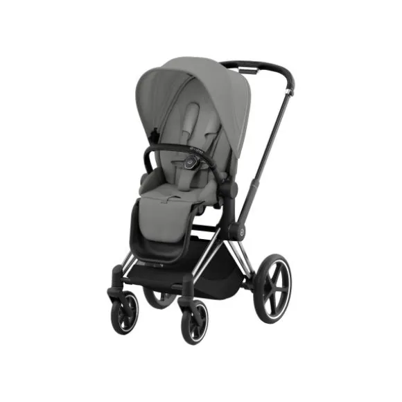 Cybex Kinderwagen 2-in-1 Priam 4 Chrome Black / Chrome - Cozy Beige
