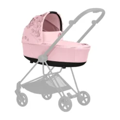 Cybex Priam 4 Lux Carry Cot Simply Flowers Pink | Light Pink