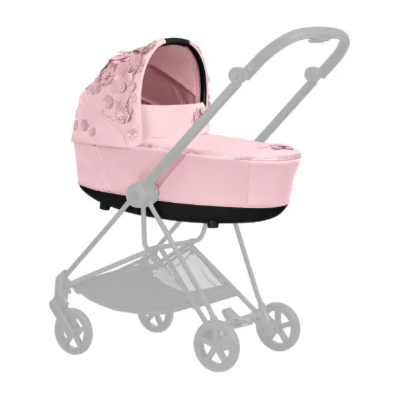 Cybex Priam 4 Lux Carry Cot Simply Flowers Pink | Light Pink