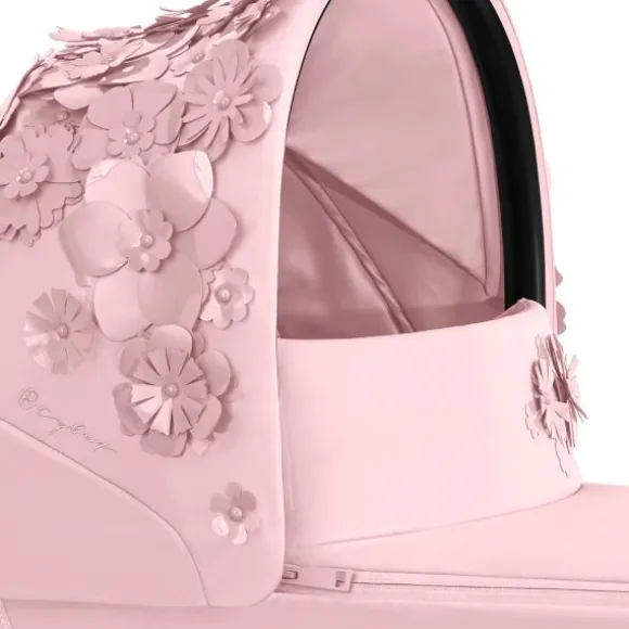 Cybex Priam 4 Lux Carry Cot Simply Flowers Pink | Light Pink