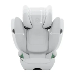 Cybex Solution G2 I-Fix Autostoeltje - Fog Grey / Light Grey