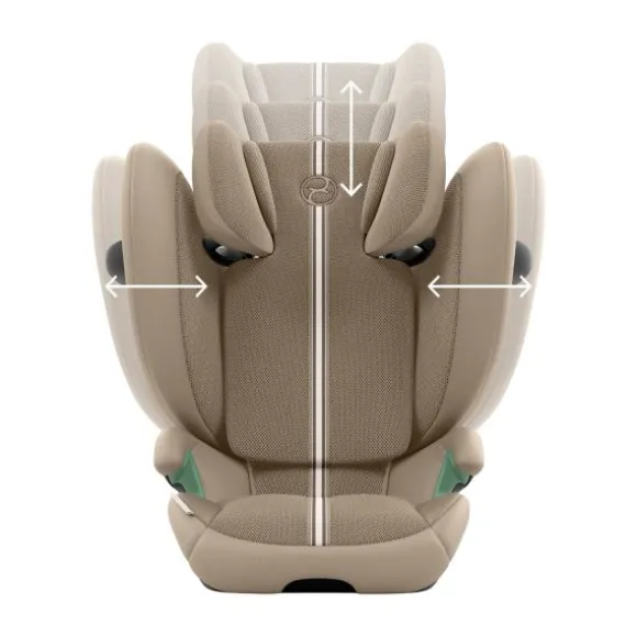Cybex Solution G2 I-Fix Plus Autostoeltje - Almond Beige / Beige