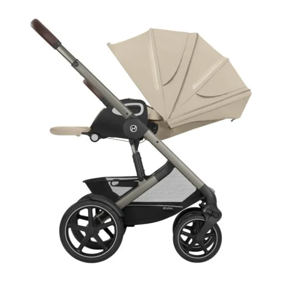Cybex Talos S Lux Kinderwagen 2-in-1 - TPE Almond Beige/Beige