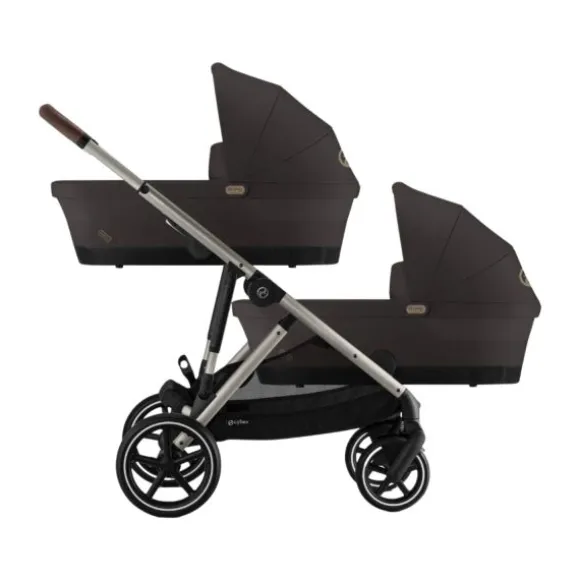 Cybex Tweelingwagen Gazelle S Seashell Beige - Light Beige