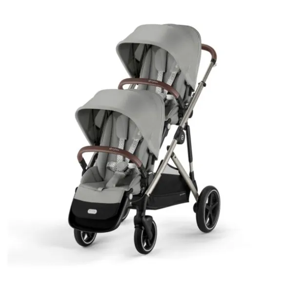 Cybex Tweelingwagen Gazelle S Seashell Beige - Light Beige