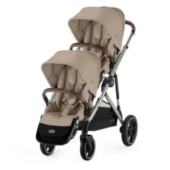 Cybex Tweelingwagen Gazelle S Seashell Beige - Light Beige